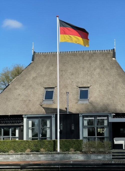 7 Metern konischer Fahnenmast aus Polyester